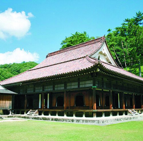 岡山県備前市。特別史跡旧閑谷学校では、学ぶ・泊まる事が可能。