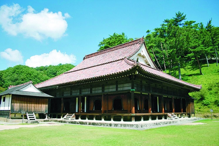 岡山県備前市。特別史跡旧閑谷学校では、学ぶ・泊まる事が可能。