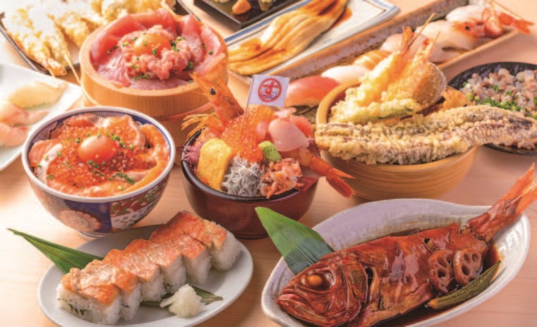 伊東マリンタウンの海鮮料理