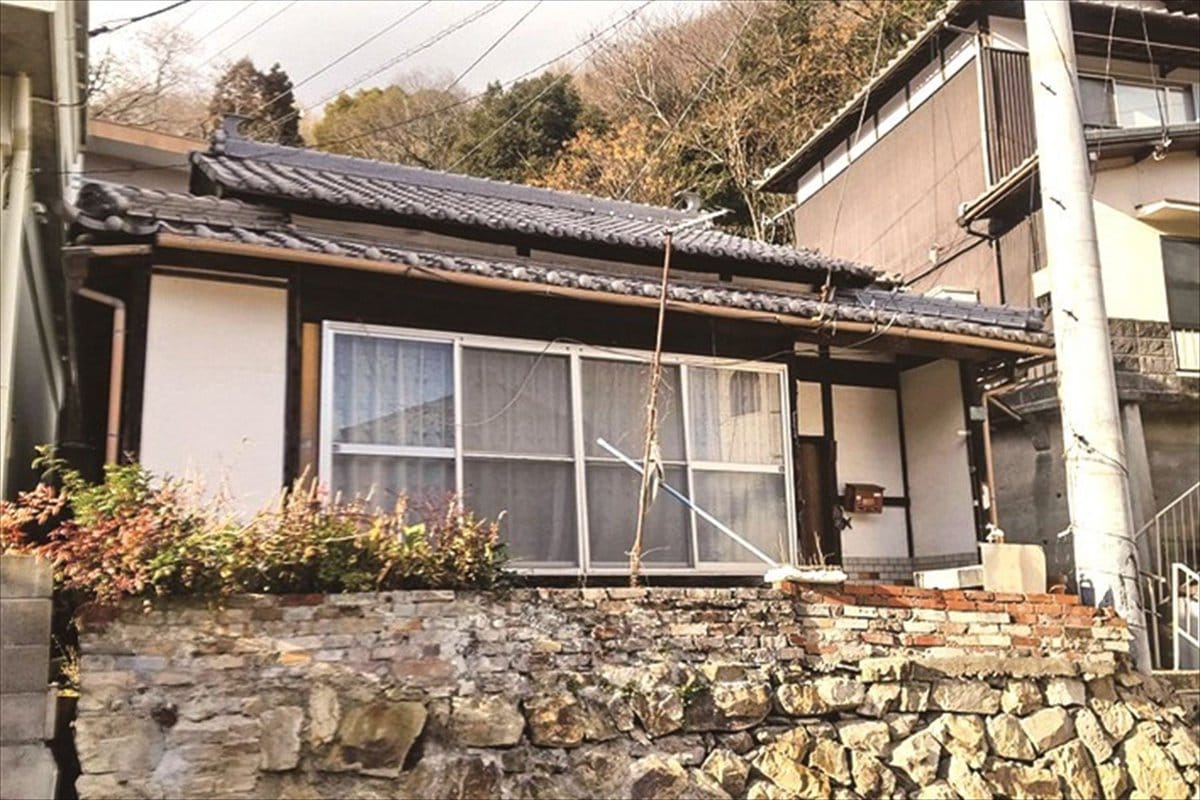 岡山県備前市の物件の外観。