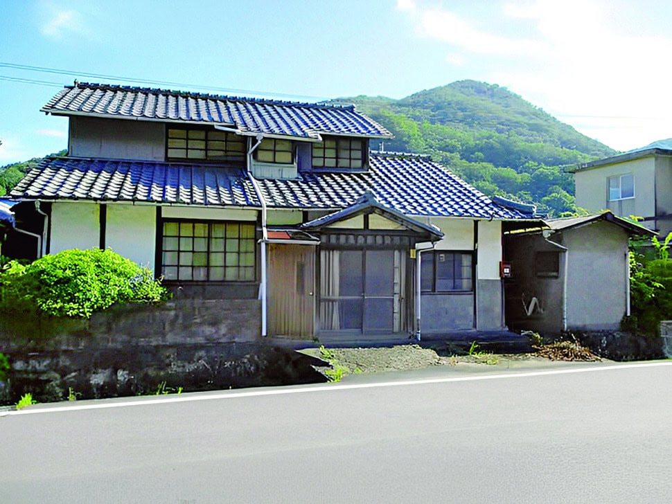 岡山県備前市の物件の外観。