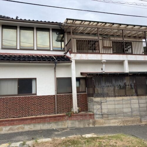 山口県萩市の物件の外観。