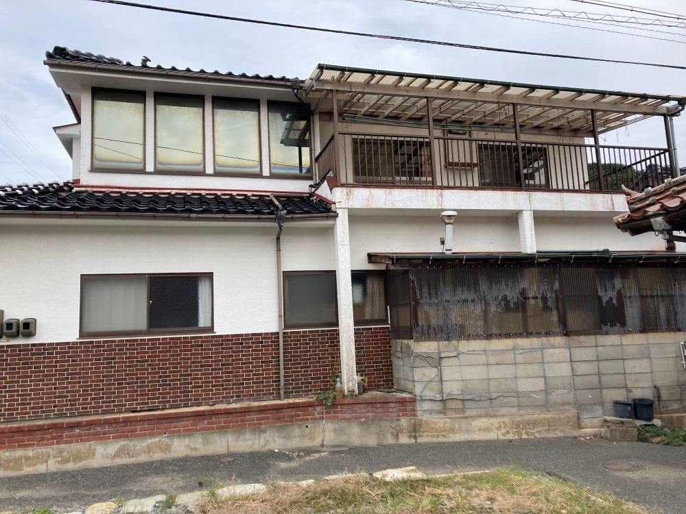 山口県萩市の物件の外観。
