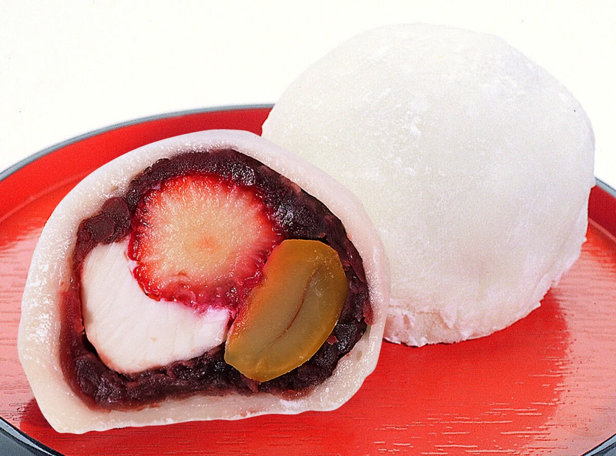 宮崎県のご当地お菓子「なんじゃこら大福」。