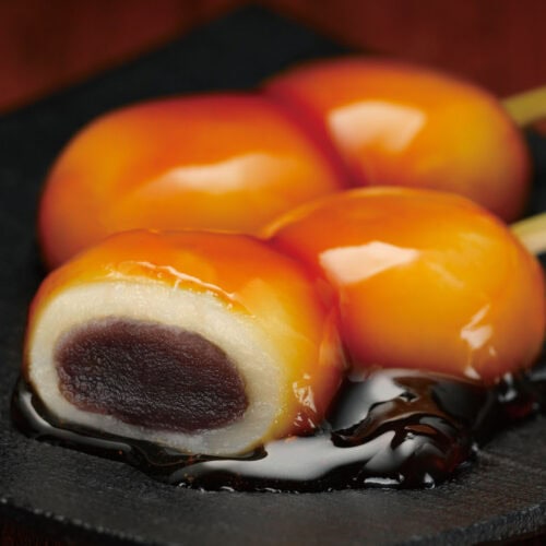 静岡県のご当地お菓子「雅心だんご」。