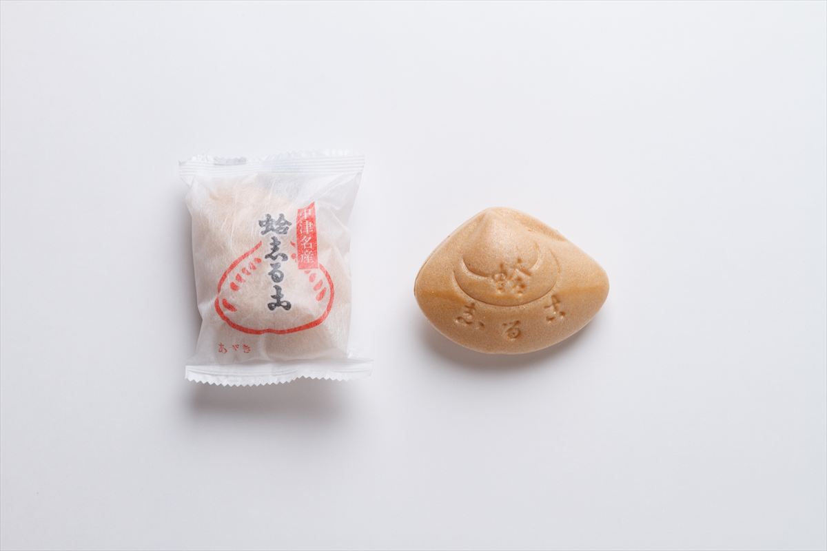 大分県のご当地お菓子「蛤志るこ」。