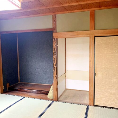 床の間だったスペースはキッチンに＞和室before