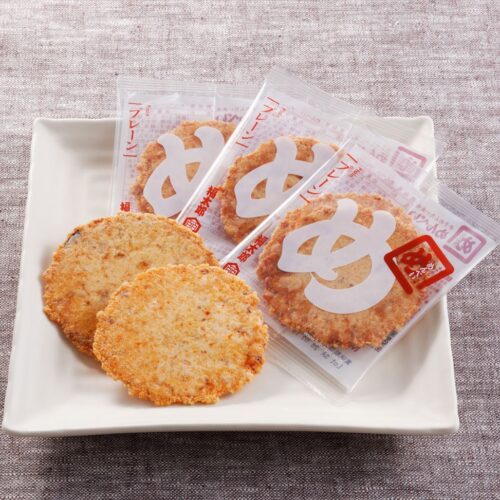 福岡県のご当地お菓子「めんべい」。