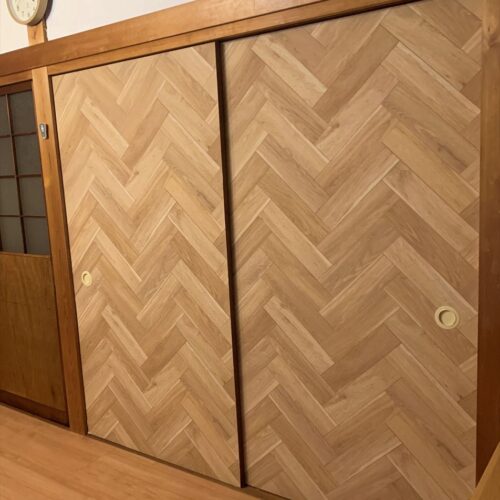 元を活かしてDIY_建具after