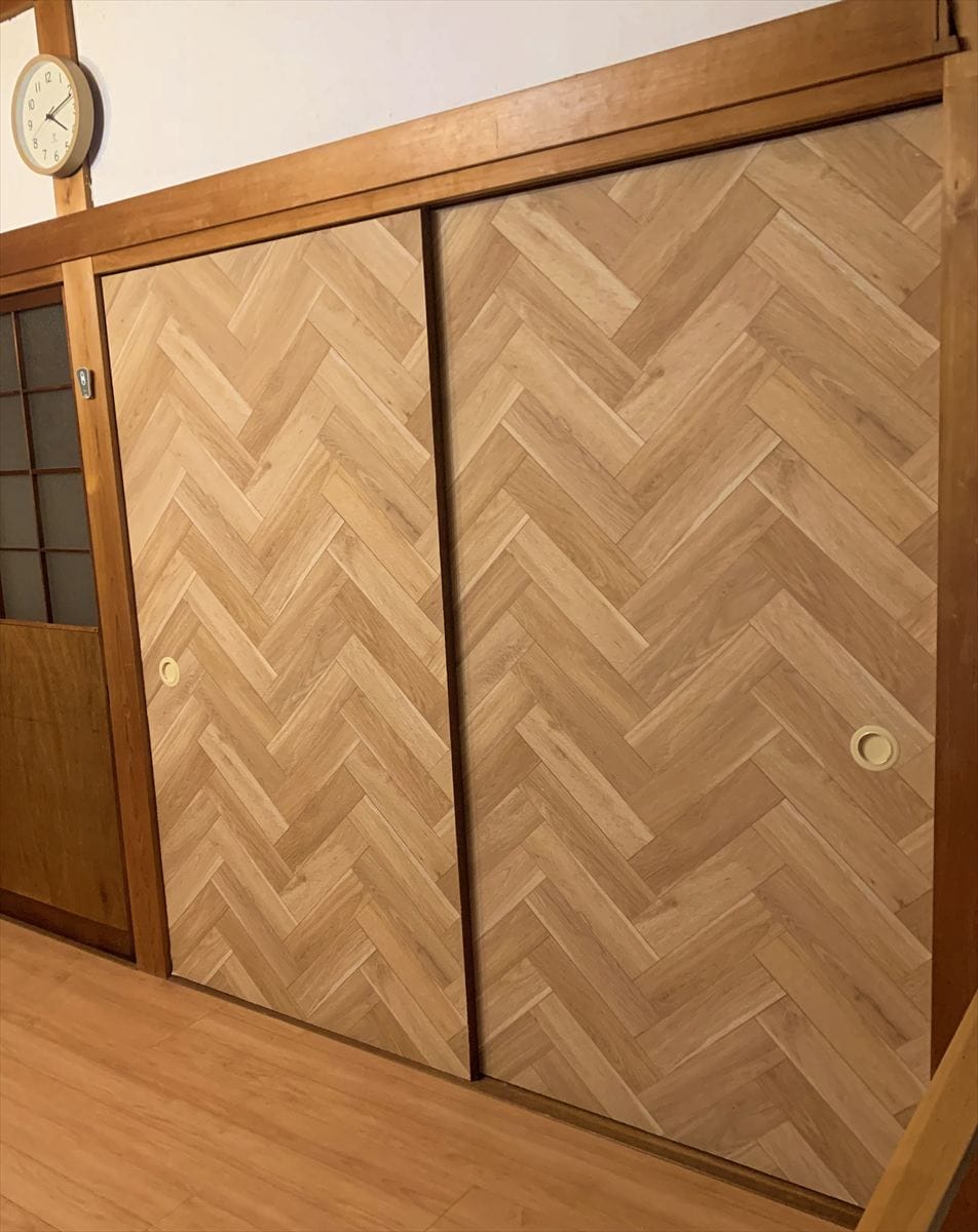 元を活かしてDIY_建具after