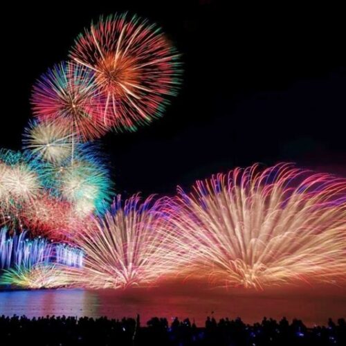 福井県坂井市の夏の風物詩「三国花火大会」