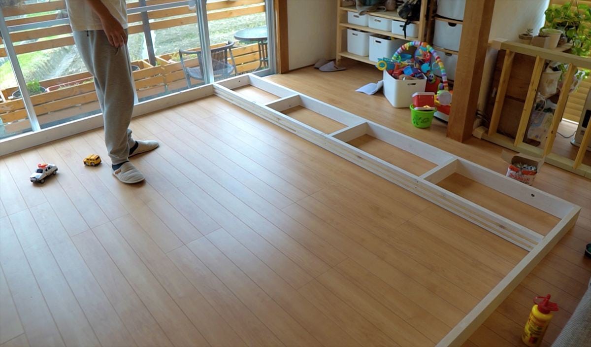 内窓DIY-2_木枠の完成