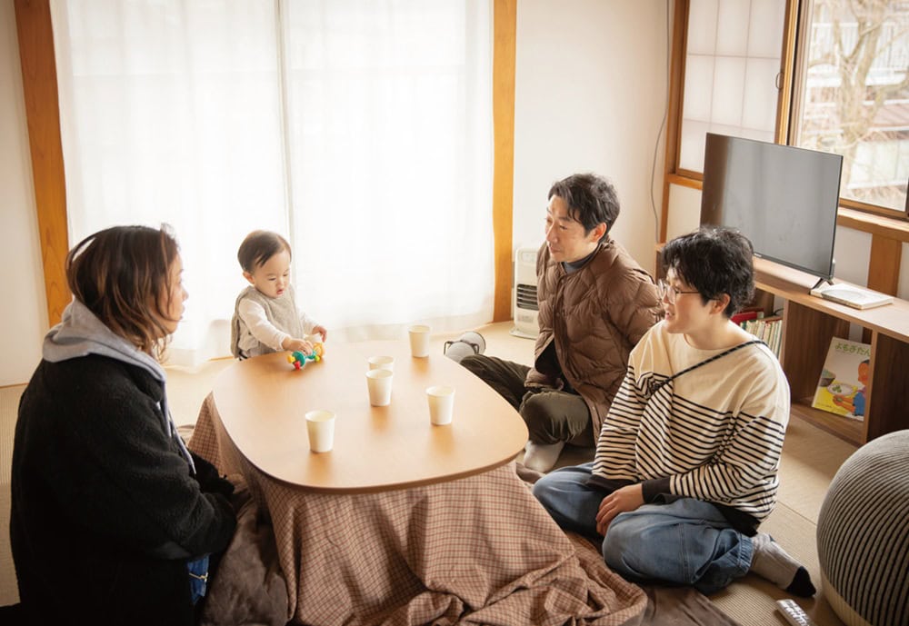 先輩移住者のリアルな声も聞くことができる。「学校のこと」や「開業のこと」など、事前のヒアリングで相談を。／山形県遊佐町