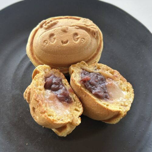 京都のご当地お菓子『味夢くん饅頭』。