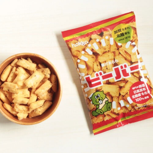 石川県のご当地お菓子「ビーバー」。