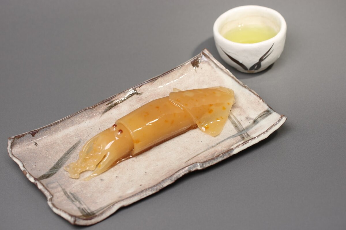 佐賀県のご当地お菓子「呼子のいか」。