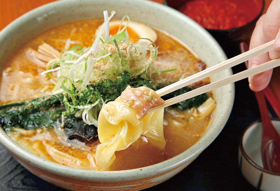 山形市は、1世帯当たりのラーメン消費額（単年）が日本一！ 個性豊かで多種多様なラーメン店が多く、食べ飽きることがない。／山形県山形市