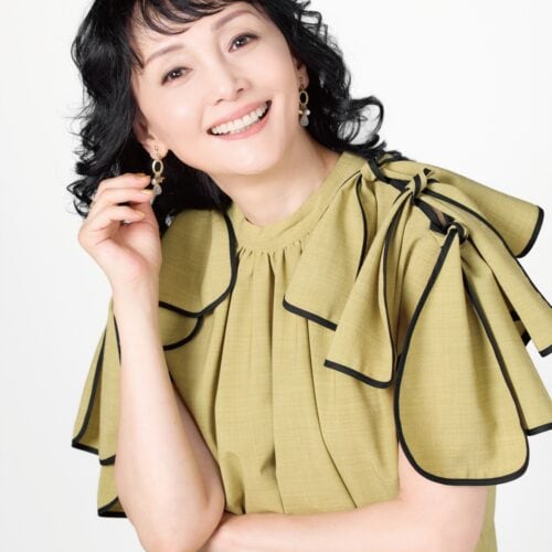 田舎暮らしの本のインタビューを受ける南果歩さん