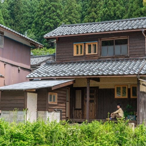 現在の納屋ハウス／福井県南越前町
