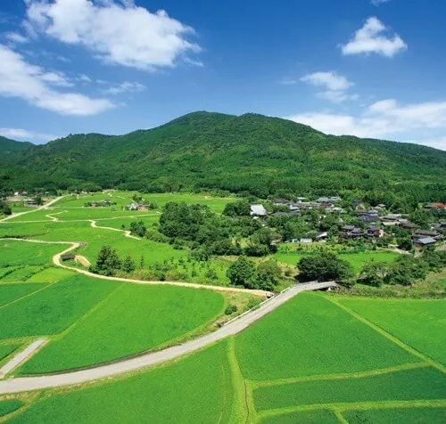 大分県豊後高田市の田染荘は、国の重要重要文化的景観に選定されている。