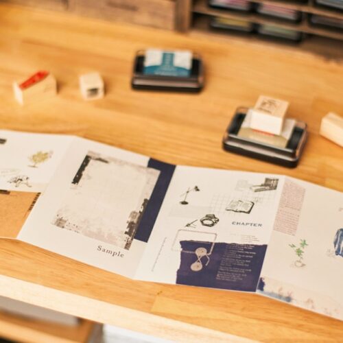 奥さんがご自宅で製作し、インターネットで販売しているステーショナリーの商品／無印良品の家・MUJI HOUSE