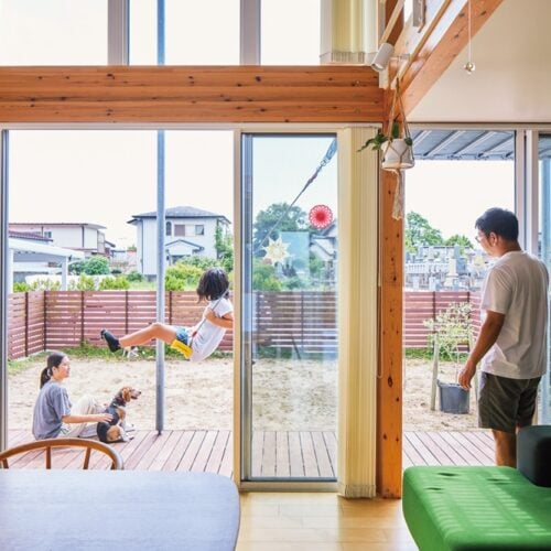 【「無印良品の家」で叶えた理想の暮らし③】「木の家」オーナーインタビュー｜一室空間のよさを最大限に生かし、家族の気配を感じながら暮らす