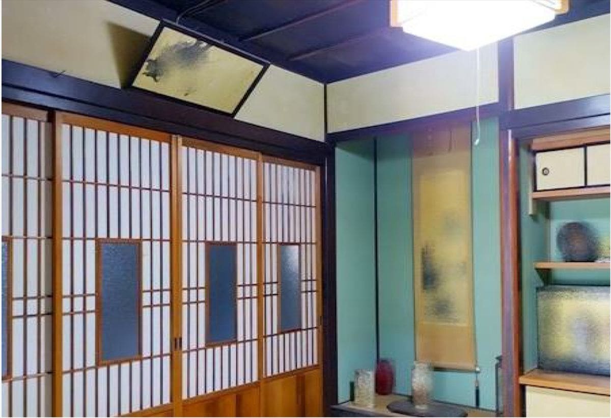 山口県柳井市の物件の和室。