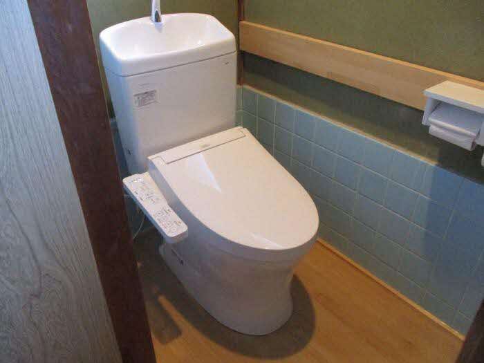 岡山県備前市の物件のトイレ。