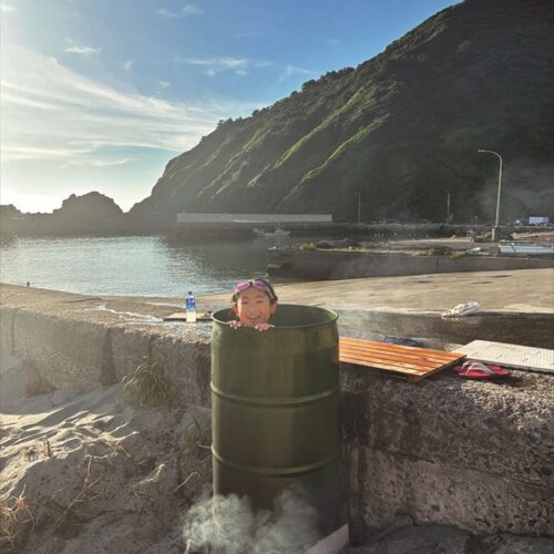 鹿児島県薩摩川内市下甑島へ移住してドラム缶風呂を楽しむ