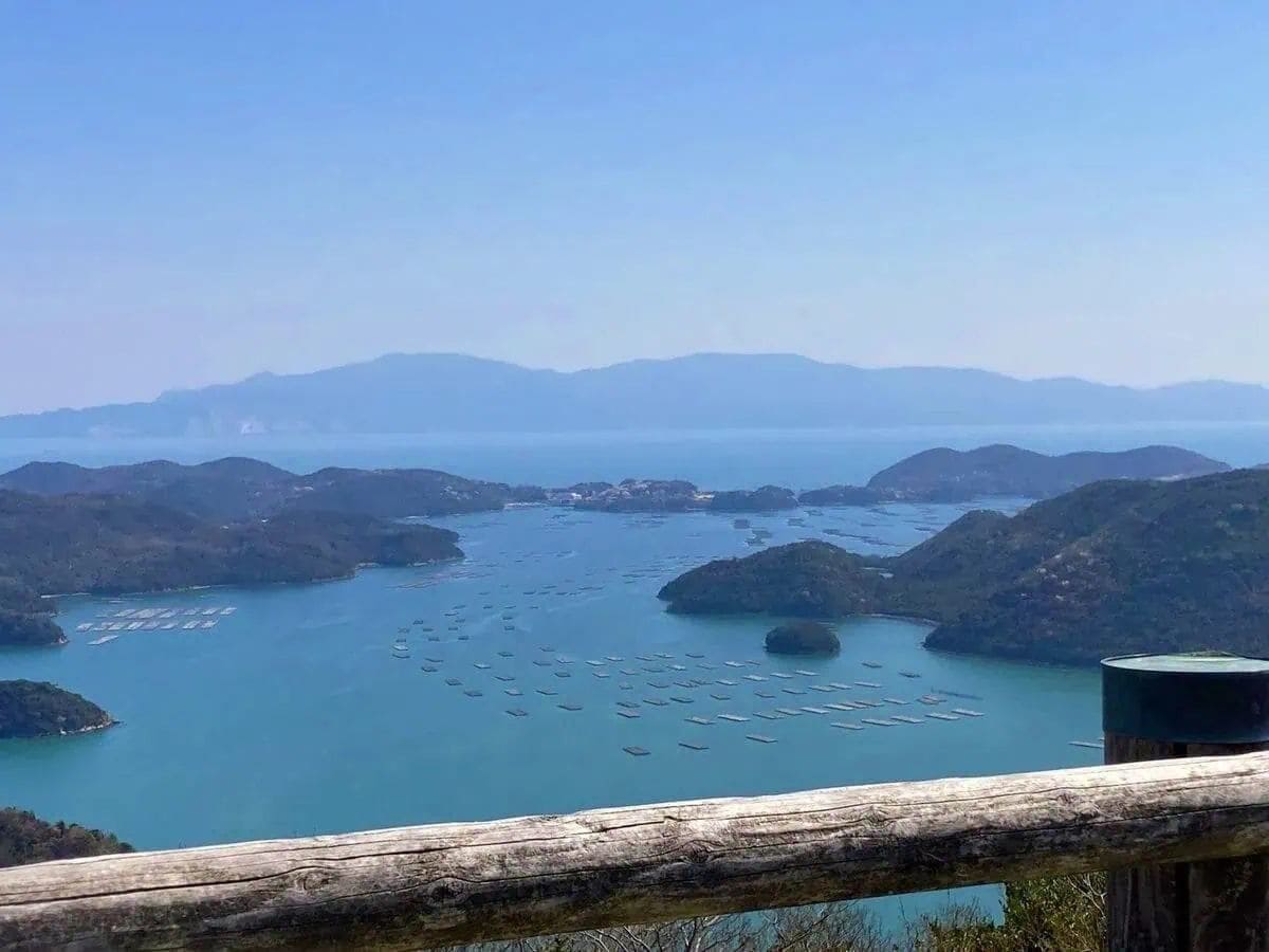 岡山県備前市の風景。