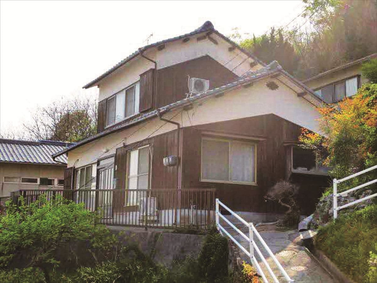 岡山県備前市の物件の外観。