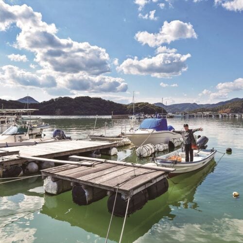 岡山県備前市で釣りを楽しむ移住者さん