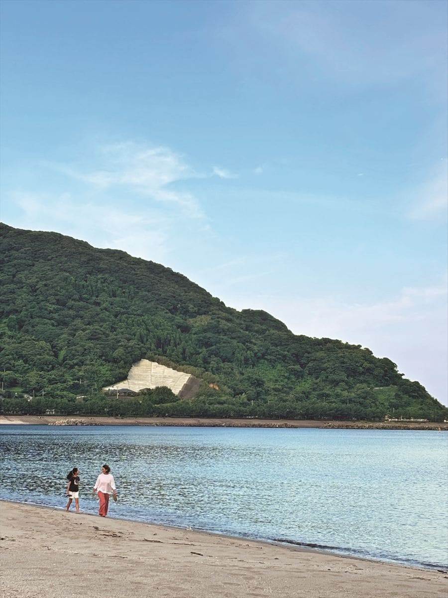 鹿児島県薩摩川内市下甑島の手打海岸