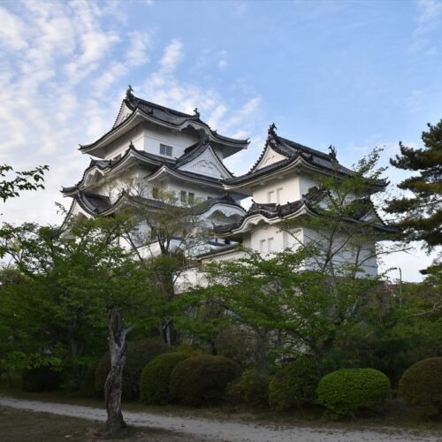 三重県伊賀市の伊賀上野城。