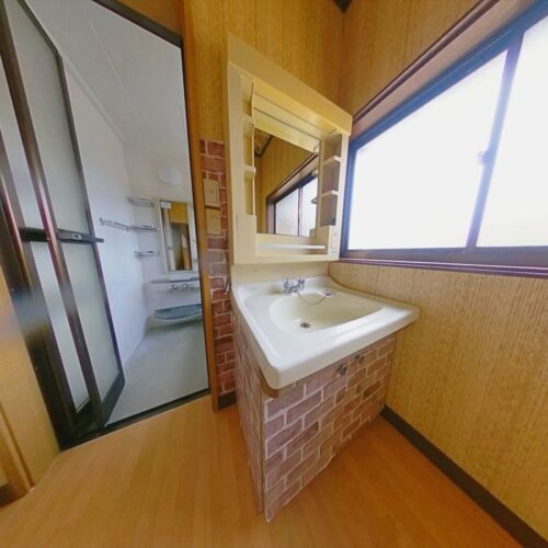 福井県坂井市の物件の洗面