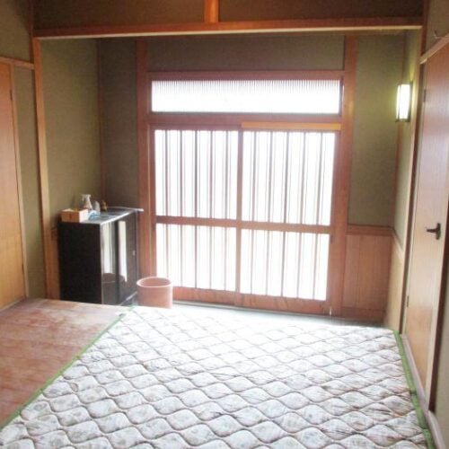 岡山県備前市の古民家物件の玄関。