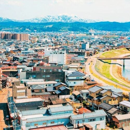新潟県三条市の風景
