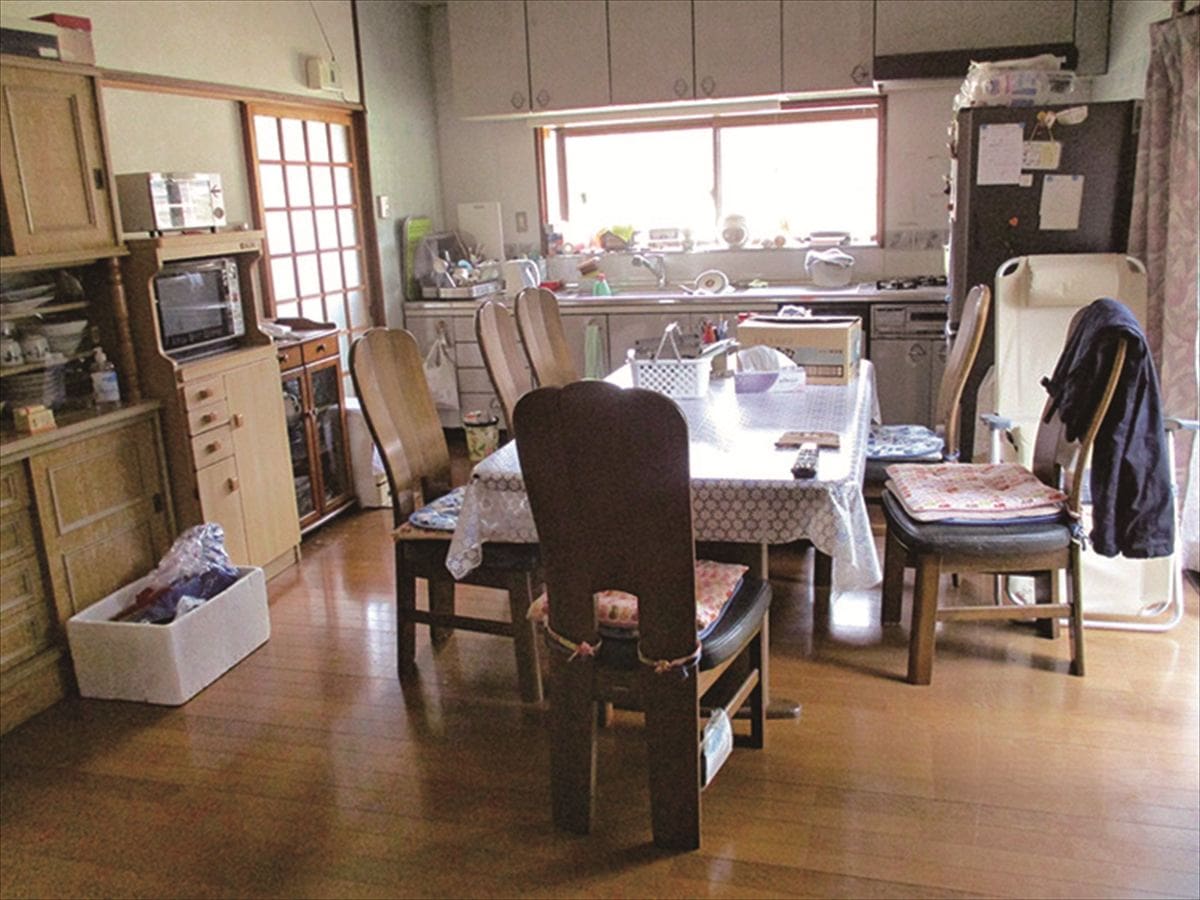 兵庫県佐用町の物件のキッチン。
