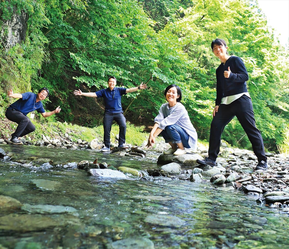 群馬県藤岡市の地域おこし協力隊のメンバー