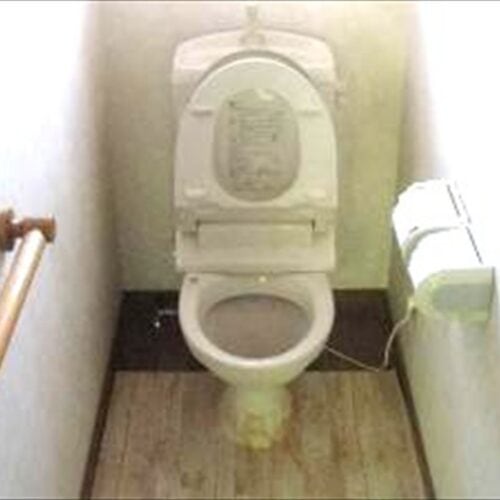 愛媛県宇和島市の古民家物件のトイレ。