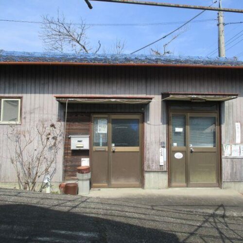 岡山県備前市の古民家物件に付属する事務所。