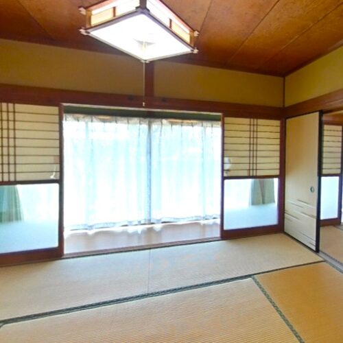 三重県伊賀市の古民家物件の1階和室。