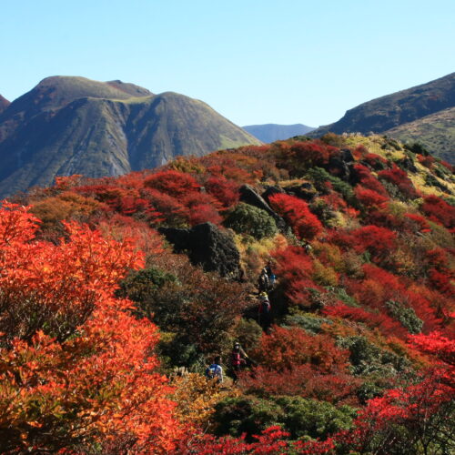 九州の屋根 くじゅう連山