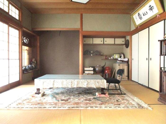 岡山県備前市の古民家物件の和室。