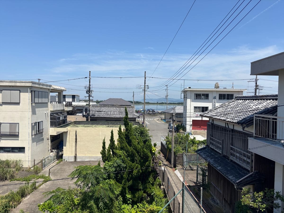 兵庫県洲本市の物件の2階からの眺め