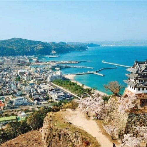 兵庫県洲本市の洲本城跡