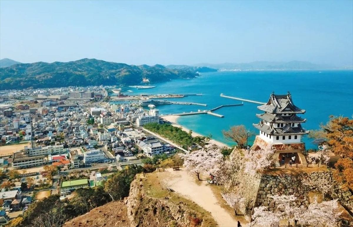 兵庫県洲本市の洲本城跡