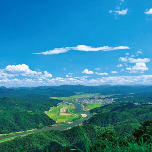兵庫県豊岡市の風景