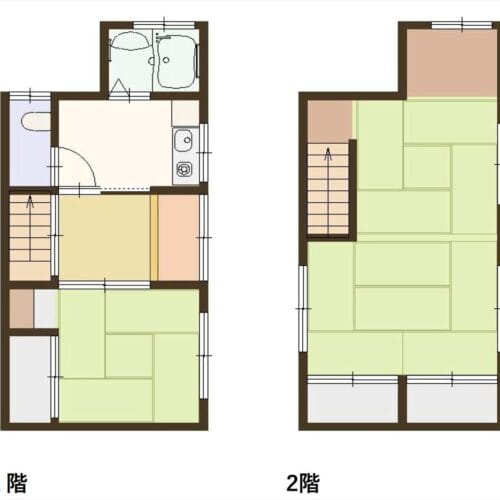 兵庫県洲本市の物件の間取り図
