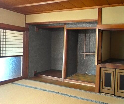 三重県伊賀市の古民家物件の1階和室。